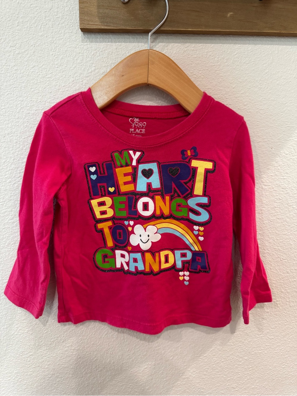 The children’s place long sleeve girl shirt